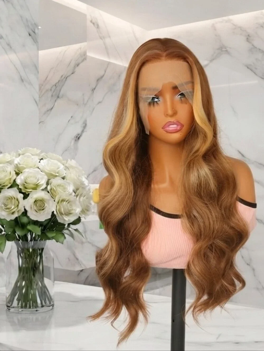 LaceFront Wig Bronde Bombshell